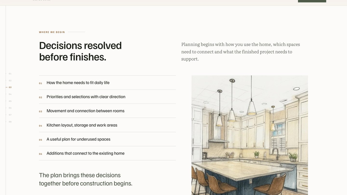 The problems we solve section of the new homepage
